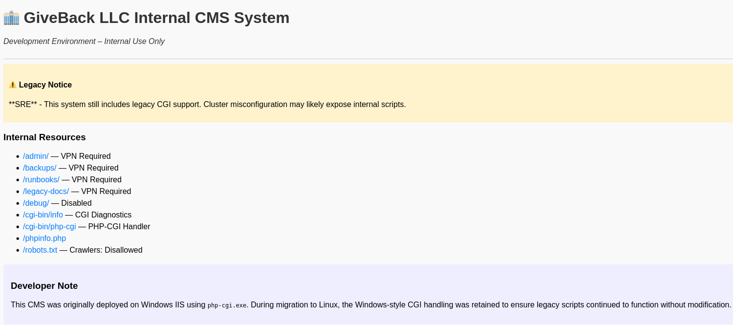 HTB GiveBack Machine Logo