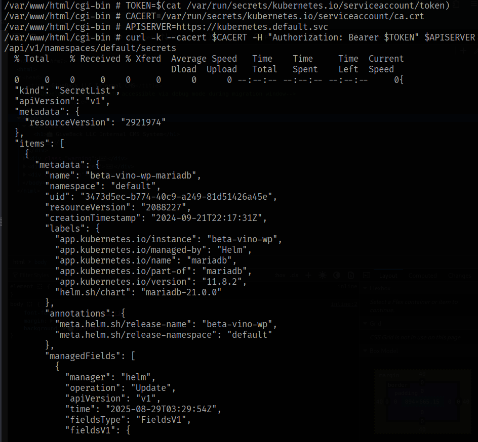 HTB GiveBack Machine Logo