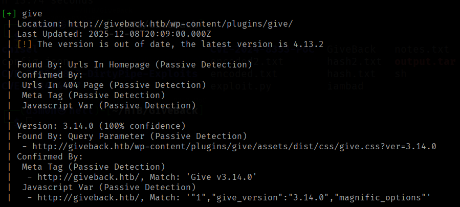 HTB GiveBack Machine Logo